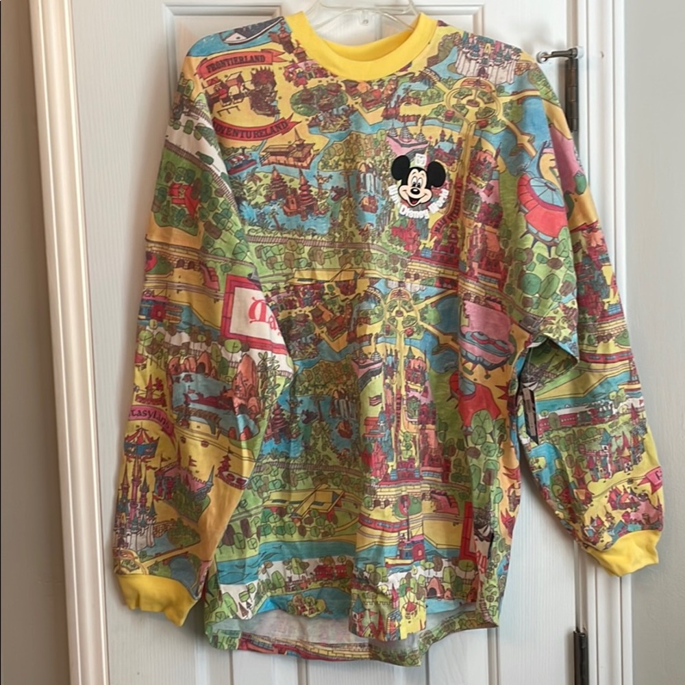 50th WDW Vault Collection Retro Map Spirit Jersey